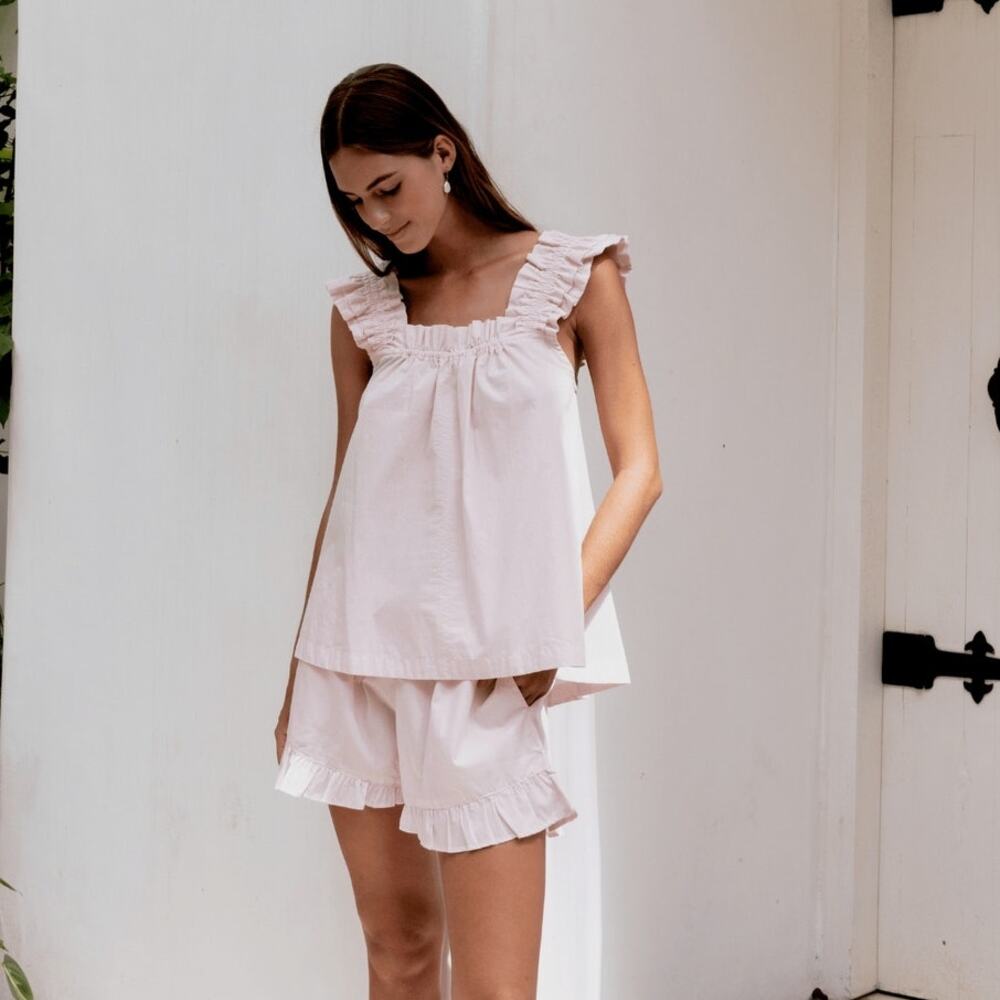 Piyama Nicolette Sleep Cotton Pajama Top